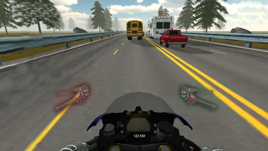 Real Highway Rider - Moto Bike screenshot 1