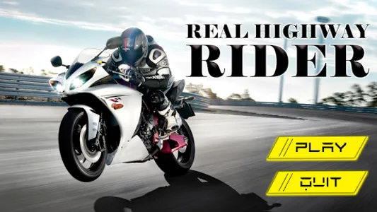 Real Highway Rider - Moto Bike screenshot 4