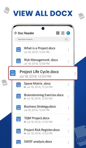 Word document reader & Editor screenshot 1