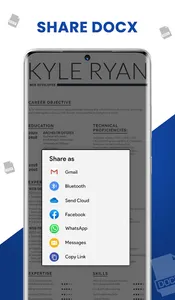 Word document reader & Editor screenshot 5