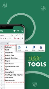 Excel Spreadsheet: Xls Viewer screenshot 6