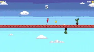 Flippy Dino & Heroes T-Rex Run screenshot 2