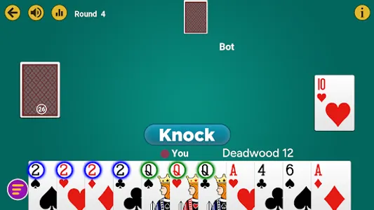 Gin Rummy Offline - Card game screenshot 1