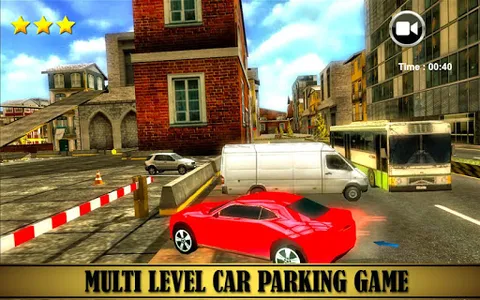 Classic Car Parking Game screenshot 1