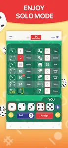 Yatzy - Dice Game screenshot 1