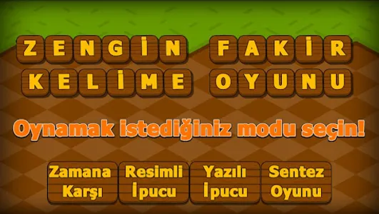 Zengin Fakir Kelime Oyunu screenshot 0