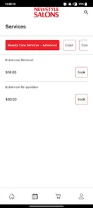 NewStyle Salons screenshot 1