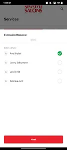 NewStyle Salons screenshot 2
