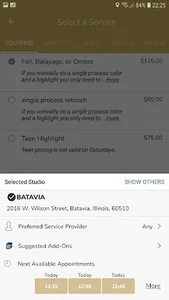 Zano Salons screenshot 2