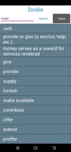 Zentile - dictionary app screenshot 3