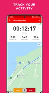 Cycling app — Bike Tracker screenshot 0