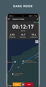 Cycling app — Bike Tracker screenshot 1