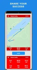 Cycling app — Bike Tracker screenshot 3