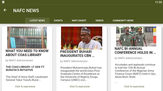 Nigerian Army Finance Corps screenshot 6