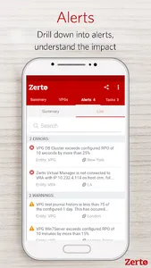 Zerto Mobile screenshot 3