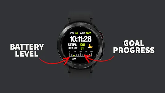 Sleek Sports Watch Face screenshot 2