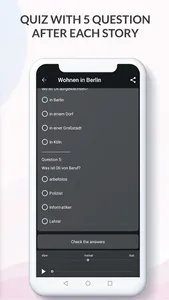 Learn German Text, Speak, Test screenshot 4
