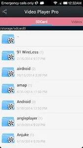 Video Player Pro for Android screenshot 2