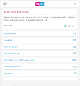 CLAT | Zigya screenshot 10
