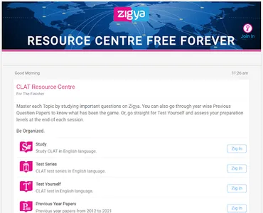 CLAT | Zigya screenshot 11