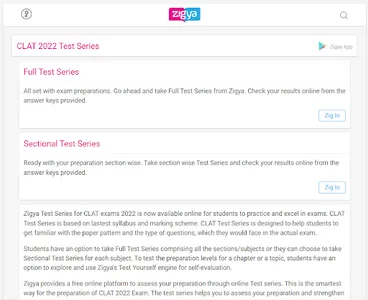 CLAT | Zigya screenshot 13