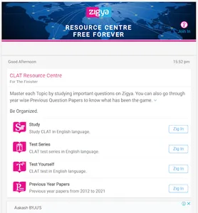CLAT | Zigya screenshot 6