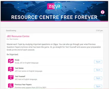 JEE | Zigya screenshot 12