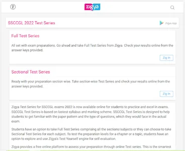 SSC CGL | Zigya screenshot 13