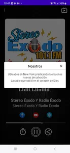 Stereo Éxodo Y Radio Éxodo screenshot 8