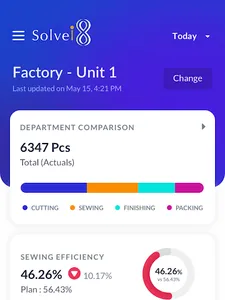 Solvei8 Analytics screenshot 2