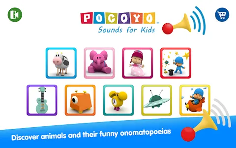 Pocoyo Sounds Of Animals screenshot 1