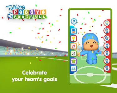 Talking Pocoyo Football screenshot 2