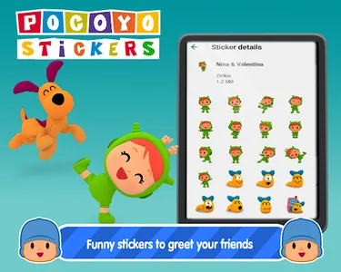 Pocoyo Stickers: Stickers for  screenshot 11