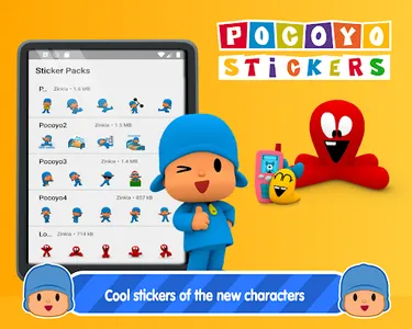 Pocoyo Stickers: Stickers for  screenshot 12