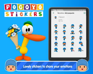 Pocoyo Stickers: Stickers for  screenshot 13