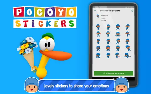 Pocoyo Stickers: Stickers for  screenshot 2