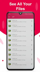 Zip File Reader - Zip & Unzip screenshot 2