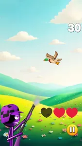 Stickman Duck Shooter screenshot 2
