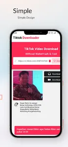 Tiktok Downloder No Watermark screenshot 2