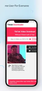Tiktok Downloder No Watermark screenshot 4