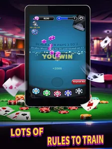 BlackJack 21 lite offline game screenshot 16