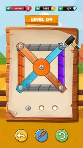 Wood Nuts Unscrew Puzzle Bolts screenshot 0
