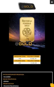 Investiciono zlato screenshot 1