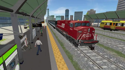 Driving In City Train 2016 screenshot 14