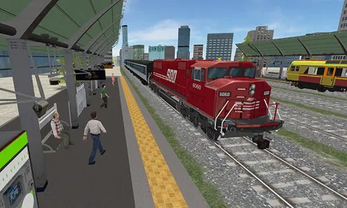 Driving In City Train 2016 screenshot 4