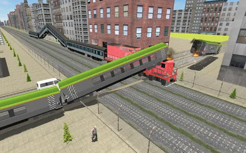 Driving In City Train 2016 screenshot 8