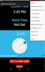 Dreams Alarm Clock - Full screenshot 4