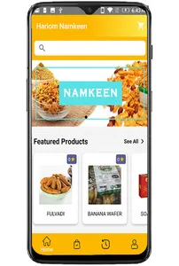 Hariom namkeen and sweets screenshot 0