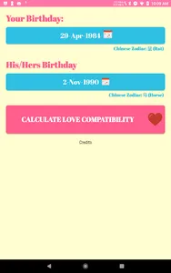Love Calculator using Chinese  screenshot 2