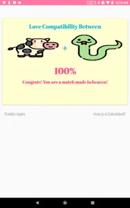 Love Calculator using Chinese  screenshot 3